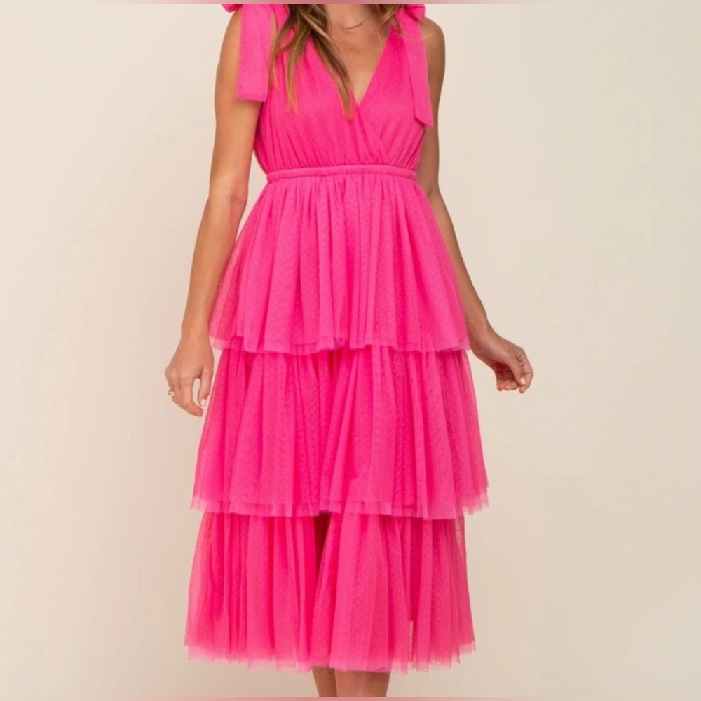 Baltic Born pink tulle dress